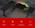 GENESIS Uredski/gaming stol Holm Modular 160 Corner, podesiva visina, RGB LED, crni
