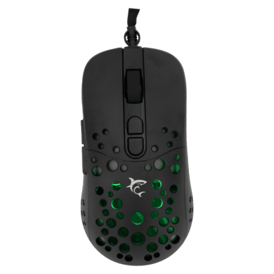 WHITE SHARK Miš GM-9004 TRISTAN-2, RGB, 12800 dpi, crni