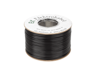 SLOMART Kabel za zvučnike SMYp, 2× 1 mm, 100 m, crni