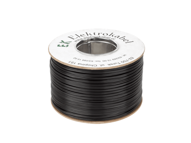 SLOMART Kabel za zvučnike SMYp, 2× 1 mm, 100 m, crni