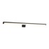 TRIO Mat crna LED zidna lampa (duljina 60 cm) Lino 