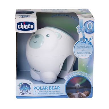 CHICCO Projektor, Polar Bear, plava