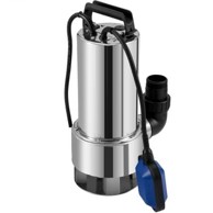 VEVOR Potopna vodena pumpa 1300 W 20000 l/h s automatskim plovkom, srebrna