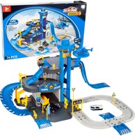 Policijska postaja s garažom za automobile, 74 dijela