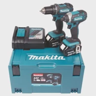 MAKITA Akumulatorski set bušilica DLX2127MJ, 18V