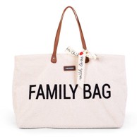 CHILDHOME Torba Family Bag teddy, prljavo bijela