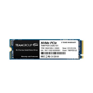 TEAMGROUP SSD disk MP33 PRO, M.2, 512 GB, PCI Express 3.0, 3D NAND, NVMe