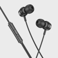 HOCO Žičane slušalice M122 USB-C In-Ear, crne