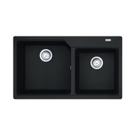 FRANKE Sudoper Urban UBG 620-86, crni