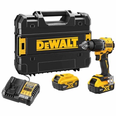 DEWALT Akumulatorska udarna bušilica DCD799P2T, XR 18V, 2×5,0Ah, 74Nm, BL