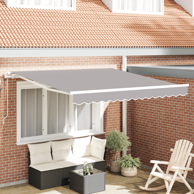 Automatska uvlačiva tenda 300x250 cm, svjetlosiva