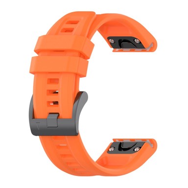 B-STRAP Silicone Carson remen za Garmin Fenix 5s / 5s Plus / 6s / 6s Pro / 7s / 8 43mm, orange