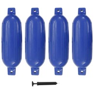Bokobrani za brod, 4 kom, plavi, 58.5×16.5 cm, PVC
