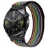 B-STRAP Velcro Nylon remen za Xiaomi Amazfit GTR 2 / GTR 47mm, black rainbow