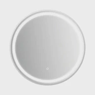 JOKEY Ogledalo PALMA III, promjer 60 cm, LED rasvjeta, srebrna boja