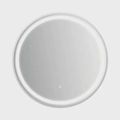 JOKEY Ogledalo PALMA III, promjer 60 cm, LED rasvjeta, srebrna boja