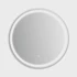 JOKEY Ogledalo PALMA III, promjer 60 cm, LED rasvjeta, srebrna boja