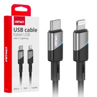 AMIO Kabel za punjenje USB-C-Lightning iPhone 20W 100 cm