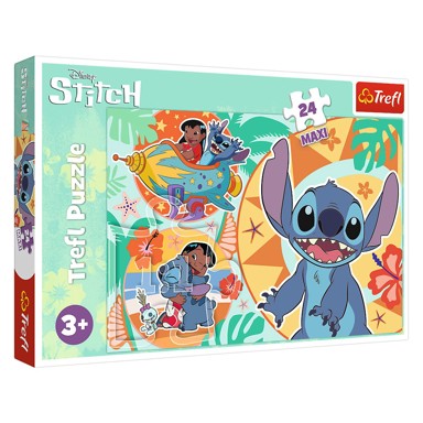 TREFL Maxi puzzle, Lilo & Stitch, 24 kom