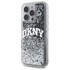 DKNY Liquid Glitter Arch Logo tvrda maskica za iPhone 16 Pro Max, crna
