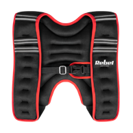 REBEL ACTIVE neoprenski prsluk s utezima, 5 kg, 40 x 26 cm