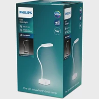 PHILIPS Stolna svjetiljka Rock DSK211, bijela
