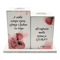 Svijećnjak Vjera, ufanje i ljubav, Š0092