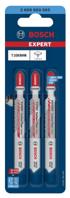 BOSCH Professional 3-dijelni set listova ubodne pile Expert Carbon Fiber Clean T 108 BHM (2608900565)