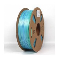 GEMBIRD Filament PLA Silk Rainbow, promjer 1,75 mm, 1 kg, plavo/zelena