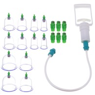 LIVEFY Vakuumske čašice za cupping terapiju, 12 kom