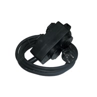 WERTOR Kabel produžni vrtni četverostruki 3m IP44