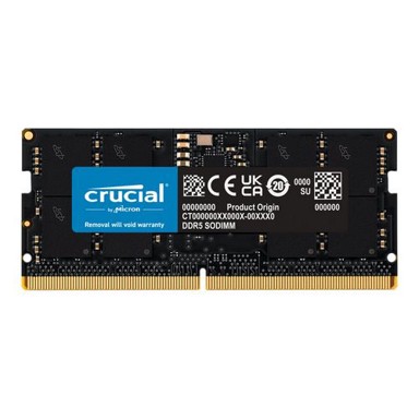 CRUCIAL Radna memorija, 16 GB, DDR5, 5600 MHz, SO-DIMM, CL46