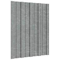 Krovni panel, 36 kom, 60 x 45 cm, srebrni