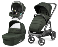 PEG PEREGO Dječja kolica Veloce TC Lounge 3u1, zelena