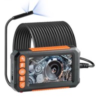 VEVOR Endoskopska kamera s dvostrukim objektivom, kabel 14996 cm, zaslon 10.9 cm