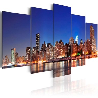 Slika New York in close-up 100x50