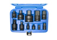 SW-STAHL Set adaptera za udarni ključ 1/4″, 3/4″, 1/2″, i 1″, 11 dijelni, 07935L
