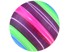 Šarena gumena lopta, 19 cm