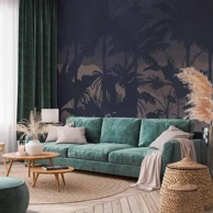 Foto tapeta Jungle at Night, 450x315 cm