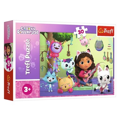 TREFL Puzzle Gabby's Dollhouse, 30 kom