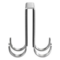 WENKO Dvostruka viseća kukica za kupaonicu Hook