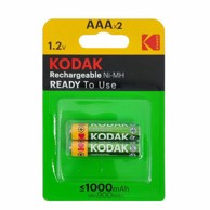 KODAK Punjive baterije, AAA HR03, Ni-MH, 1000 mAh, 2 komada