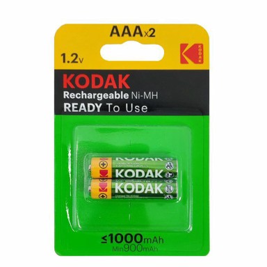 KODAK Punjive baterije, AAA HR03, Ni-MH, 1000 mAh, 2 komada