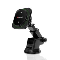 VERBATIM Charge 'n' Drive Qi2 magnetski bežični auto punjač, RGB