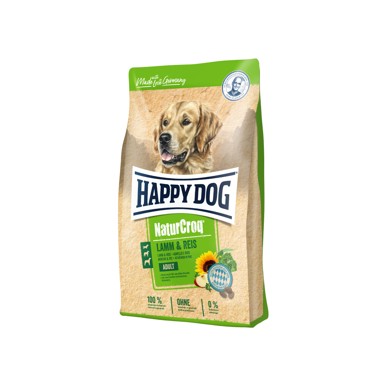HAPPY DOG Suha hrana za pse Nature Croq Adult Janjetina i riža 4 kg