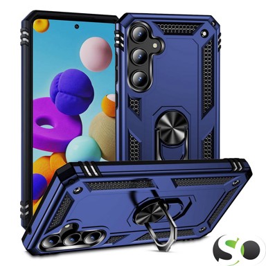 ARMOR Anti-Shock maskica s magnetnim stalkom za Samsung S24 FE Plava