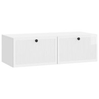 TV ormarić zidni 98 x 41 x 30 cm, bijeli visokog sjaja