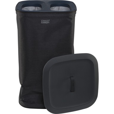 JOSEPH JOSEPH Košara za rublje Tota, crna, 60 l