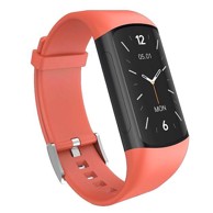 MXM Pametna narukvica MF12-ECG s AMOLED zaslonom crvena