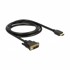 DELOCK kabel HDMI-DVI-D 18+1 1,5 m, model 85583